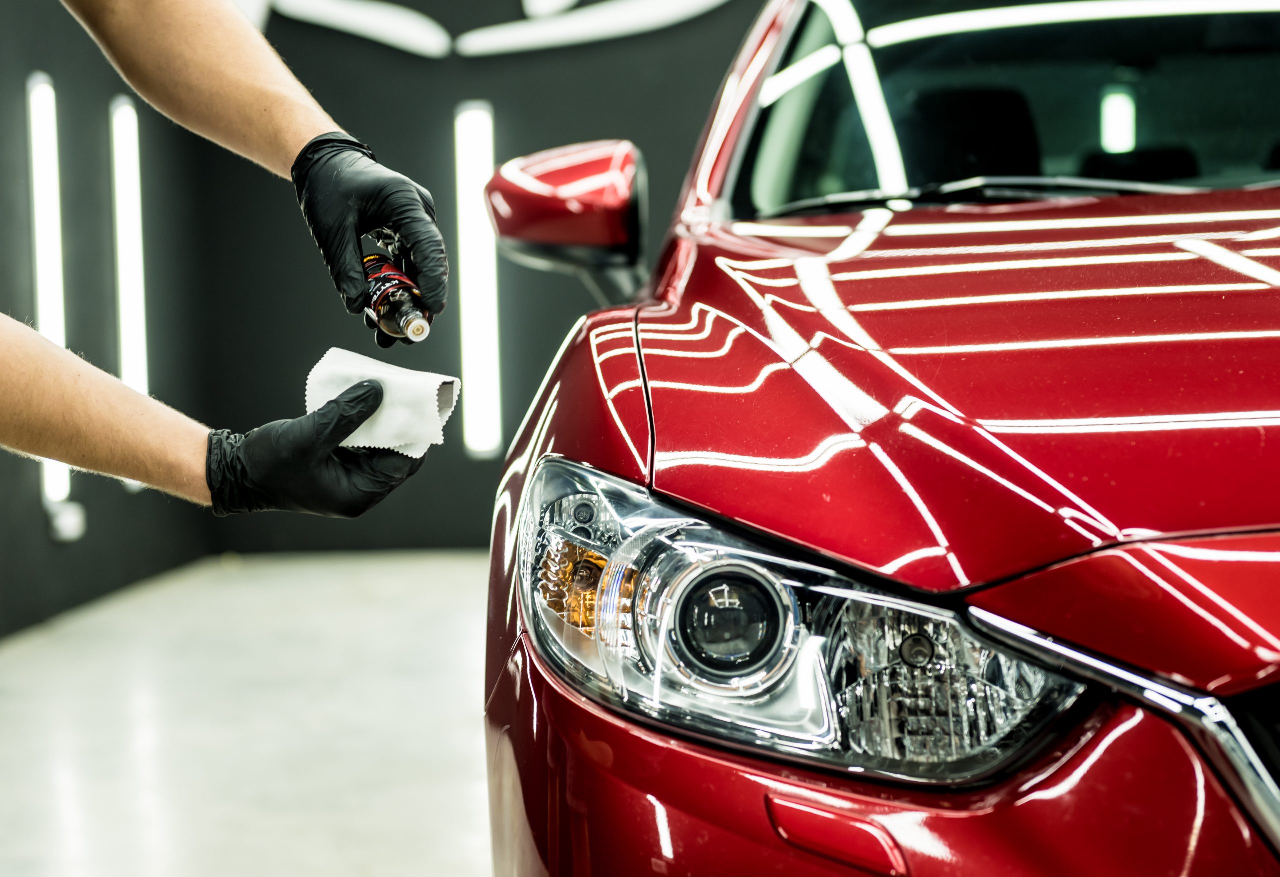 Proteção de pintura automotiva - Vitrificação VTR Studio Car
