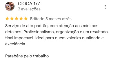 Avaliação real de CIOCA 177 no Google
